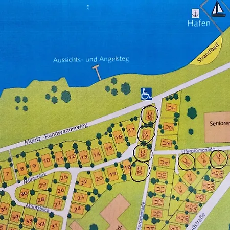 Apartment Ferienwohung Mueritzfreude Eg Marienfelde